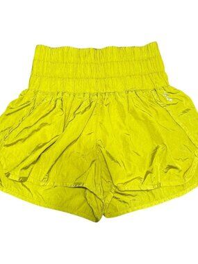 Fp Movement Yellow The Way Home Shorts Size‎ S